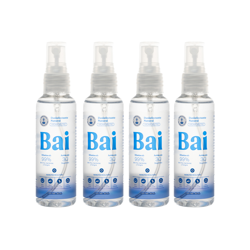 Paquete Bai Desinfectante 60ml